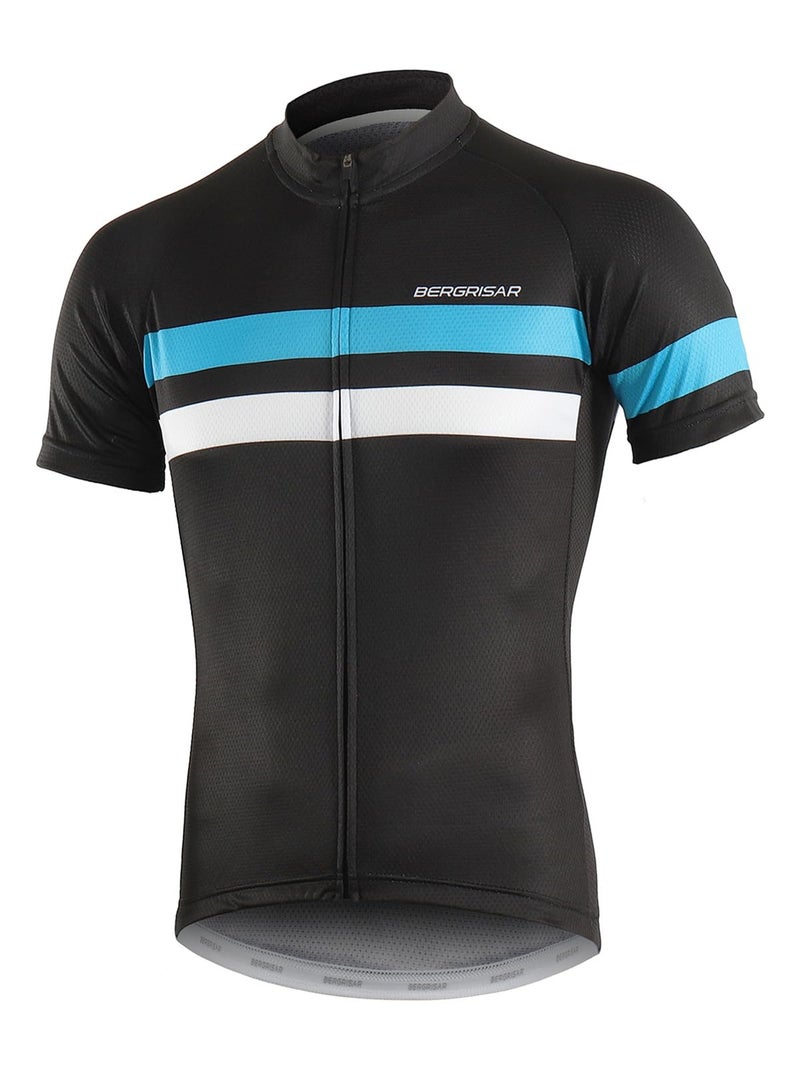 BERGRISAR Men's Cycling Jerseys Short Sleeves Bike Shirt - Image 1